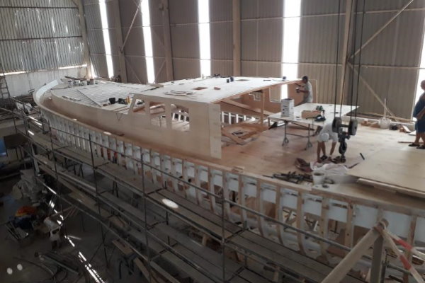 construction de goelette et bateau Bodrum Turquie